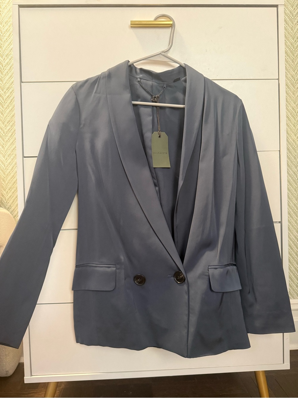ALLSAINTS Satin Blazer NWT